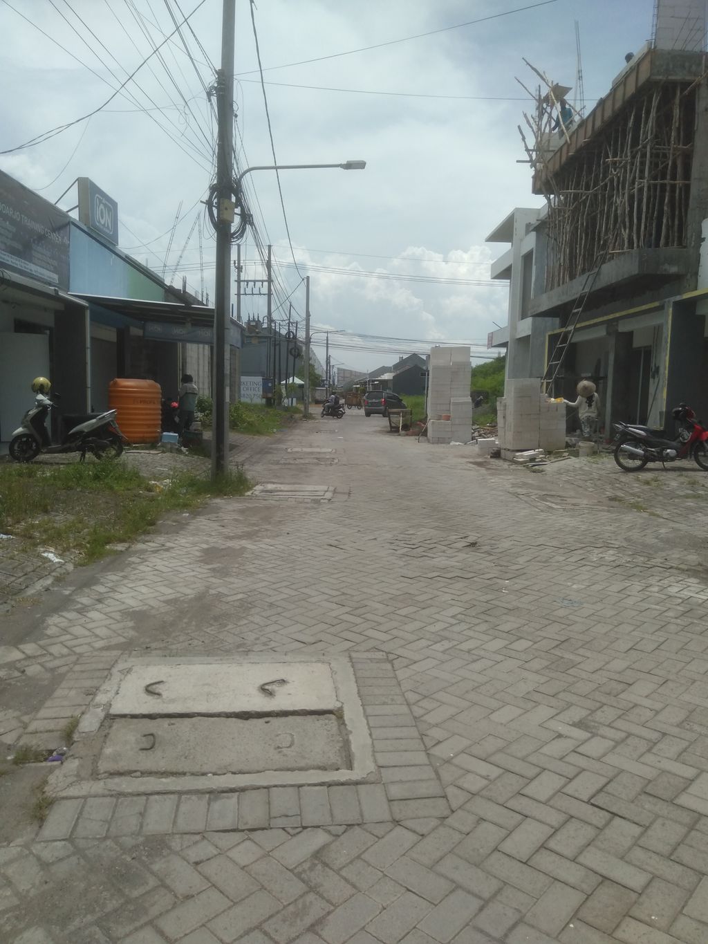 foto gerbang perumahan NEW GREEN HILL RESIDENCE