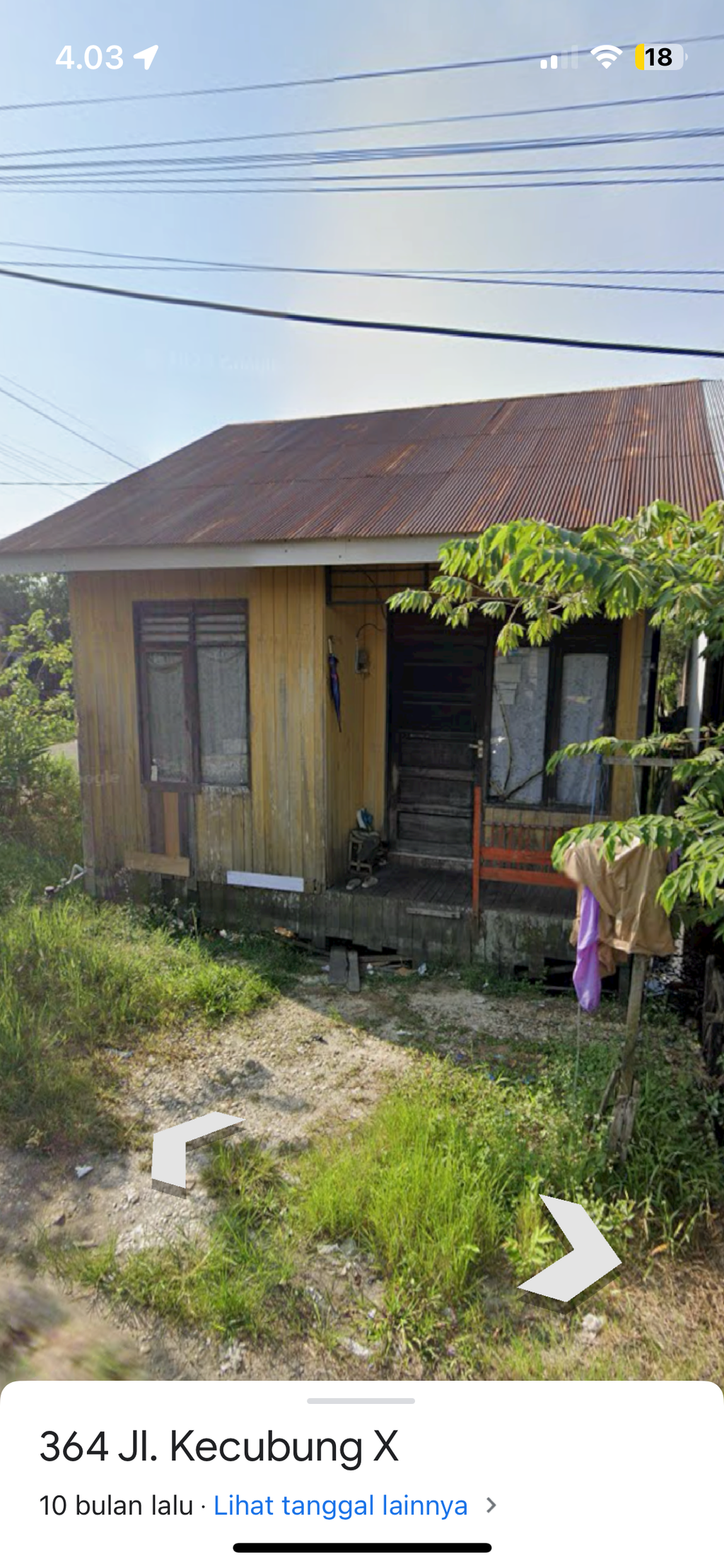 foto tampak rumah tipe PERMATA REGENCY perumahan Mahantas Modern Land
