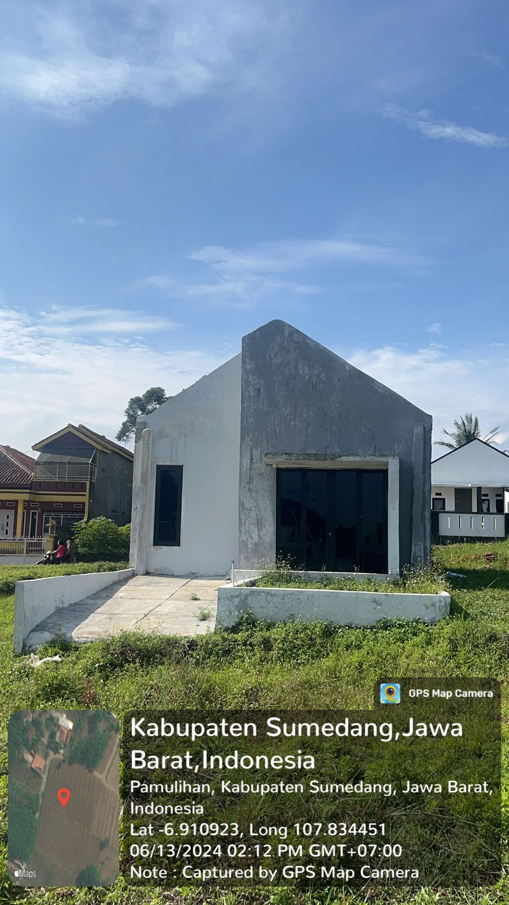 foto tampak rumah tipe Clean Scandinavian perumahan ICHIGO RESIDENCE