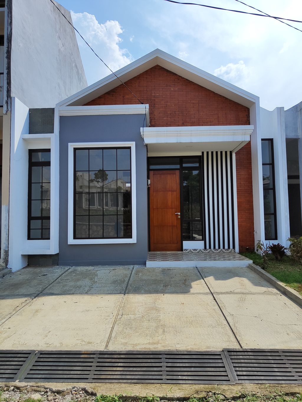 foto tampak rumah tipe 48 perumahan NUANSA BUKIT BITUNG