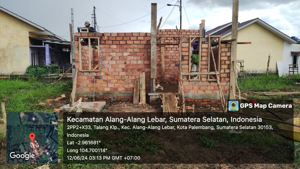 foto tampak rumah tipe 36 perumahan PERUMAHAN TAMAN SUKO SARI