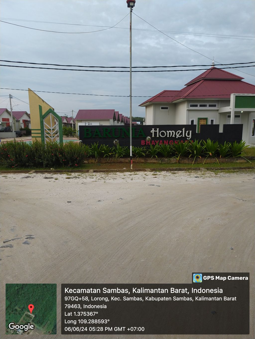 foto denah rumah tipe 36 perumahan BARUNIA HOMELY - 2