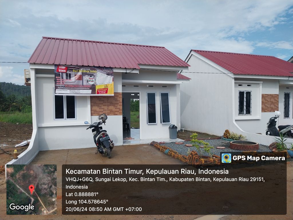 foto contoh rumah perumahan PURI MAHKOTA INDAH