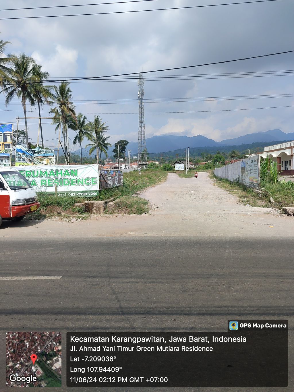 foto gerbang perumahan Green Mutiara Residence Tahap II