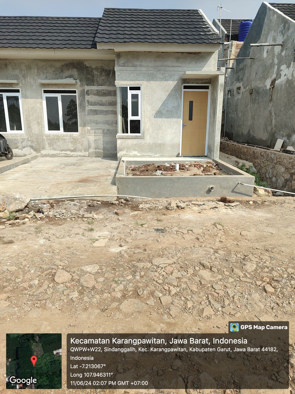 foto contoh rumah perumahan Green Mutiara Residence Tahap II