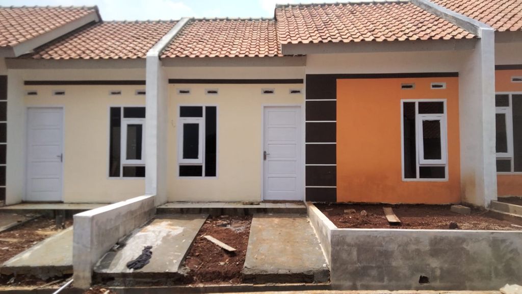 foto tampak rumah tipe 30/60 perumahan Perumahan Berkah Asri Purwogondo