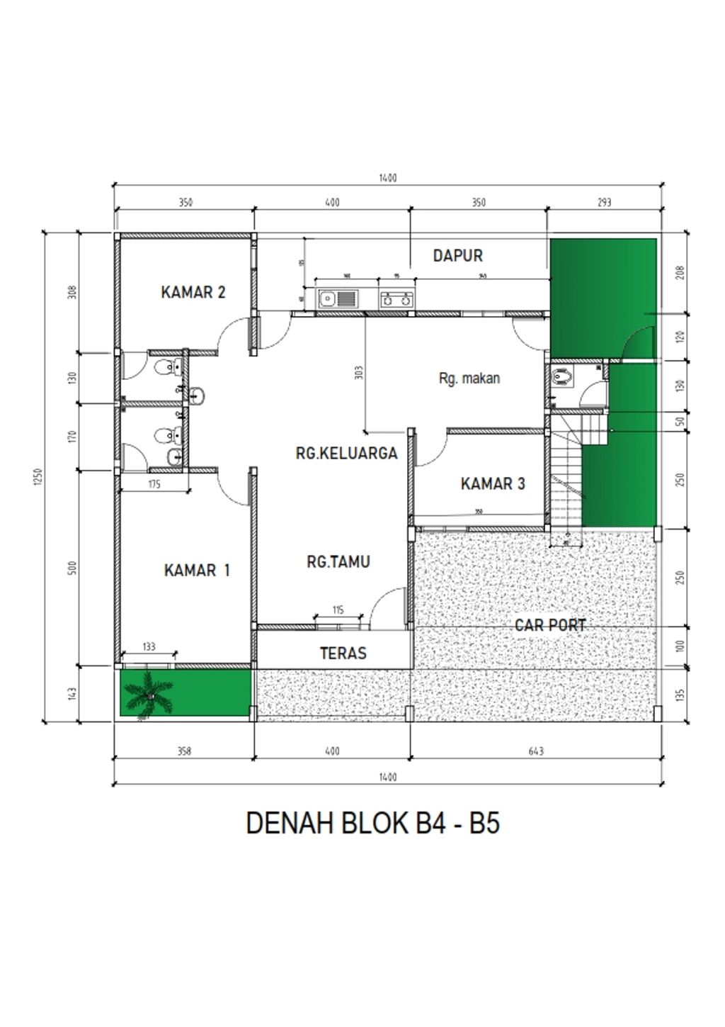 foto denah rumah tipe Double Diamond perumahan GRAND LOTUS RESIDENCE