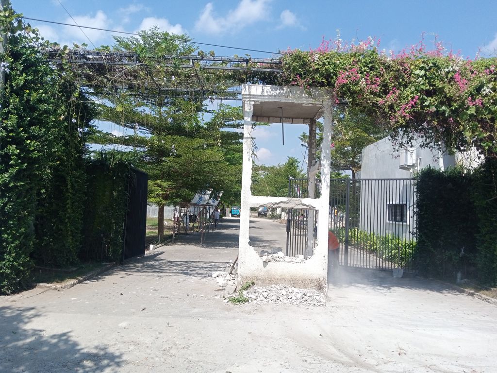 foto gerbang perumahan NOOR RESIDENCE
