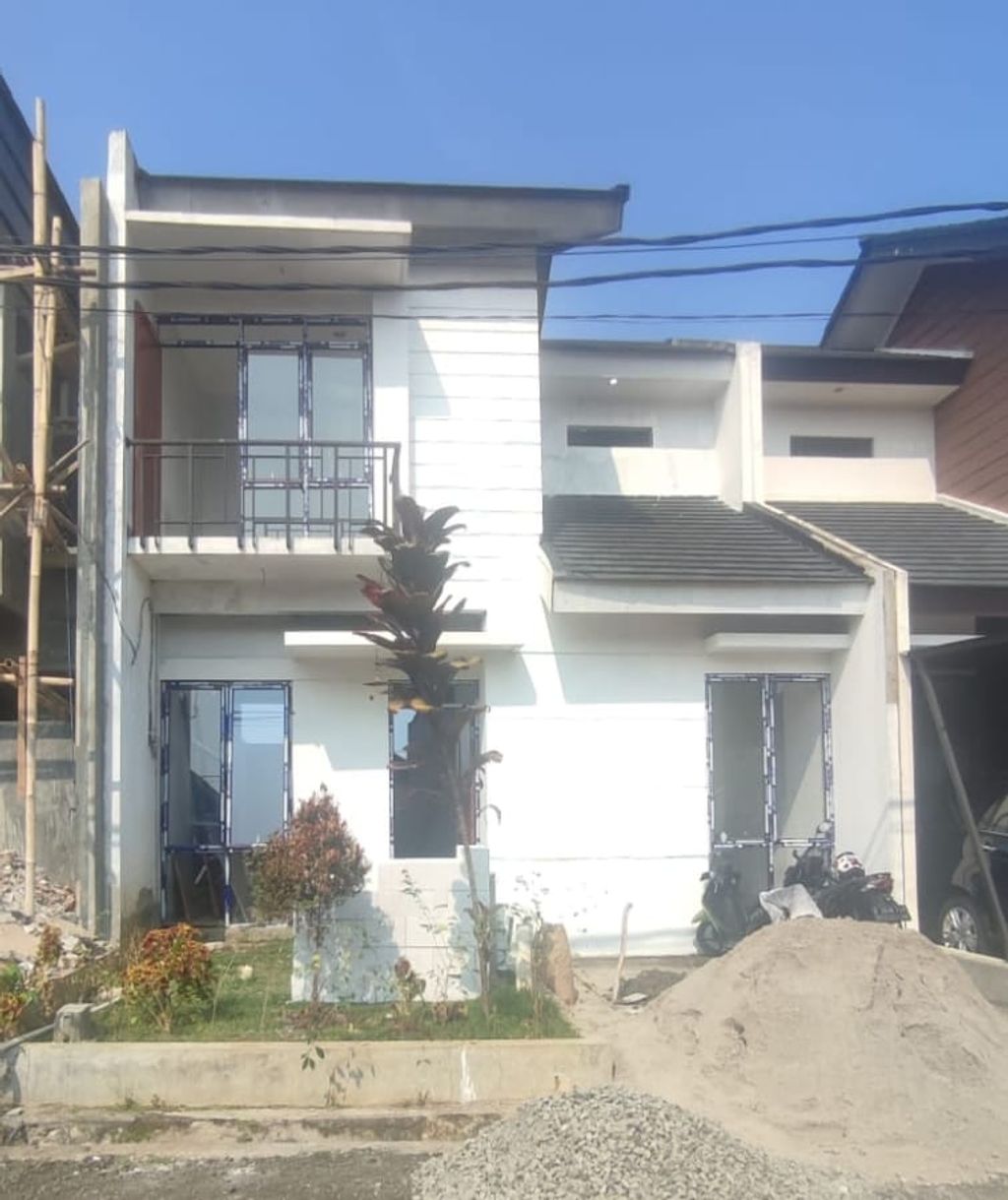 foto tampak rumah tipe 72 perumahan NUANSA BUKIT BITUNG