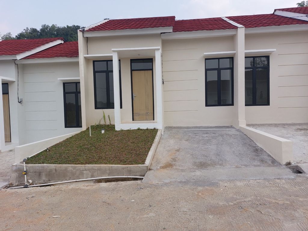 foto tampak rumah tipe 36/72 perumahan PERUMAHAN GODEAN MANDIRI
