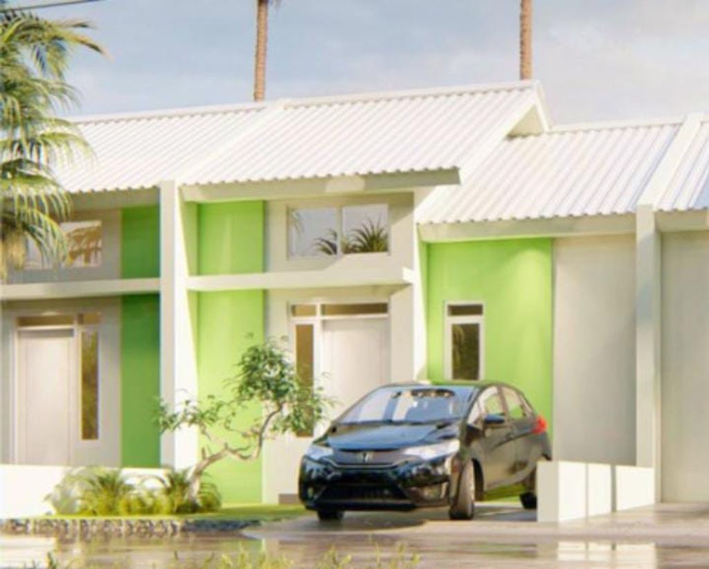foto tampak rumah tipe ZIGMA GR 36 perumahan ZIGMA GRAND ROYAL