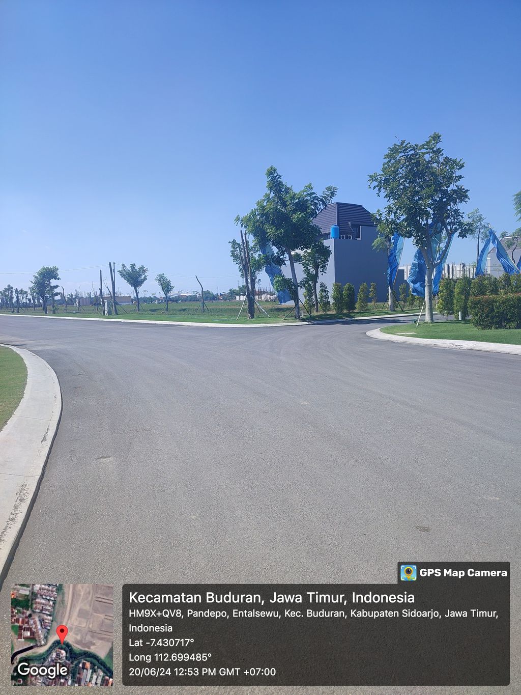 foto gerbang perumahan CITRAGARDEN T2