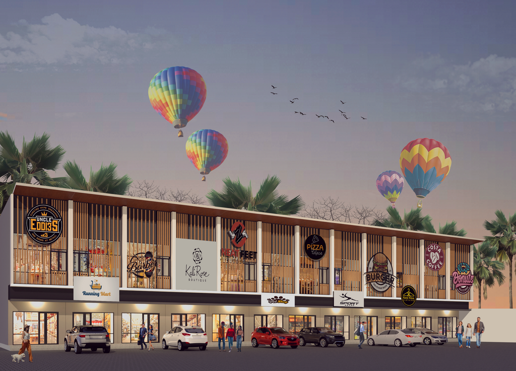 foto tampak rumah tipe Amara Boulevard perumahan AMARA RESIDENCE DAN AMARA BOULEVARD SAWANGAN