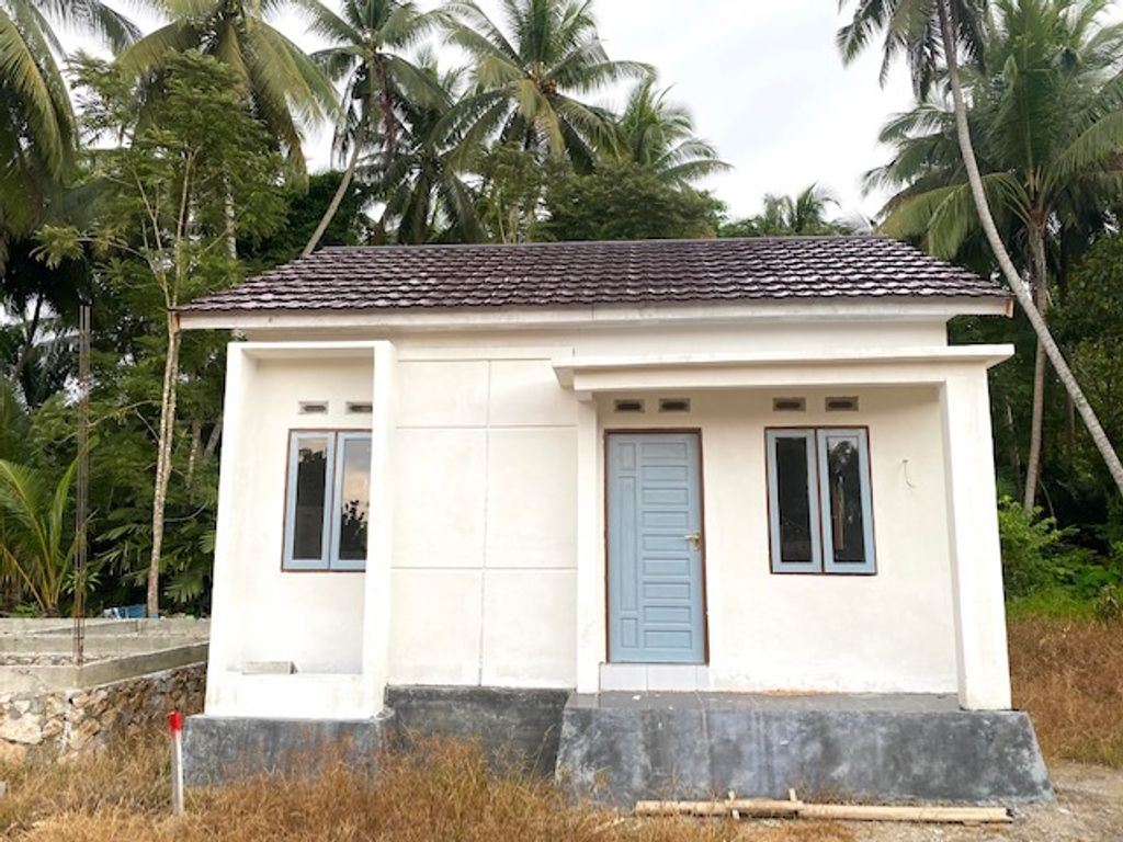foto tampak rumah tipe 36 perumahan Pondok Bidadari Asri 3
