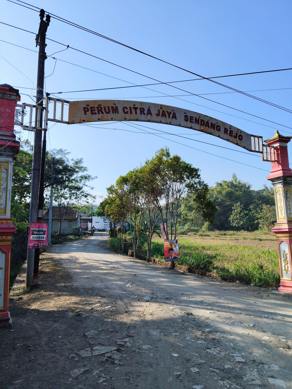 foto gerbang perumahan Perumahan Citra Jaya Sendang Rejo