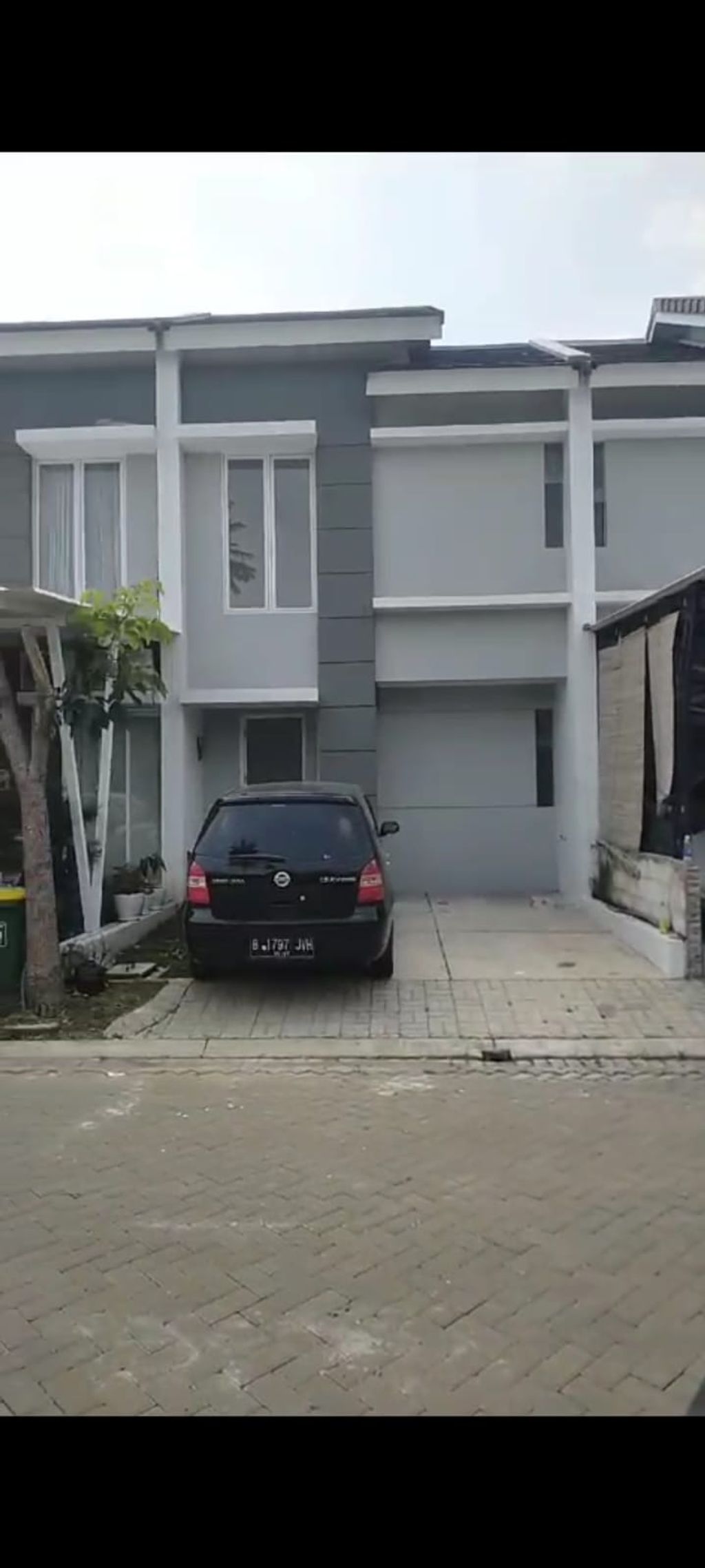 foto tampak rumah tipe Calotropis perumahan PURI CENDRAWASIH