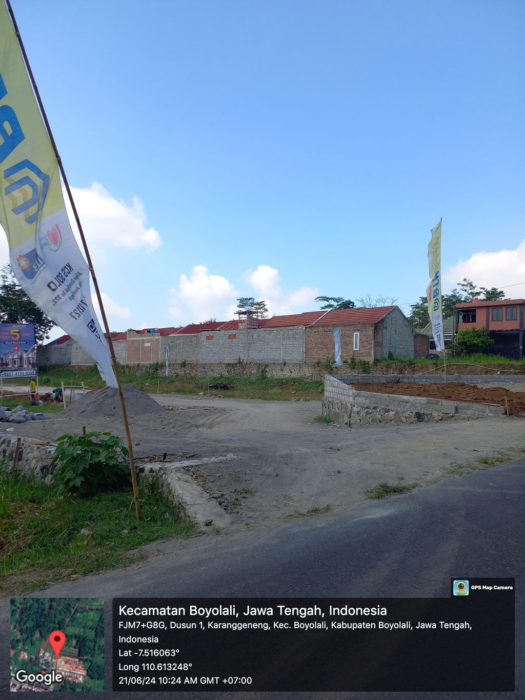 foto gerbang perumahan Nata Residence