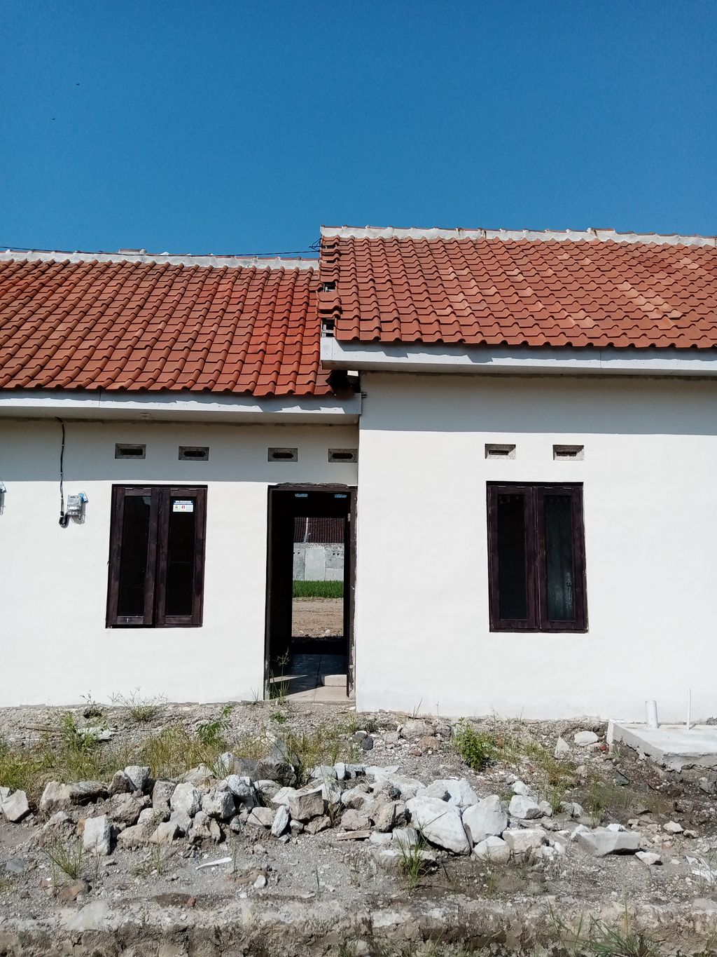 foto tampak rumah tipe 30/60 perumahan Perumahan Citra Jaya Sendang Rejo