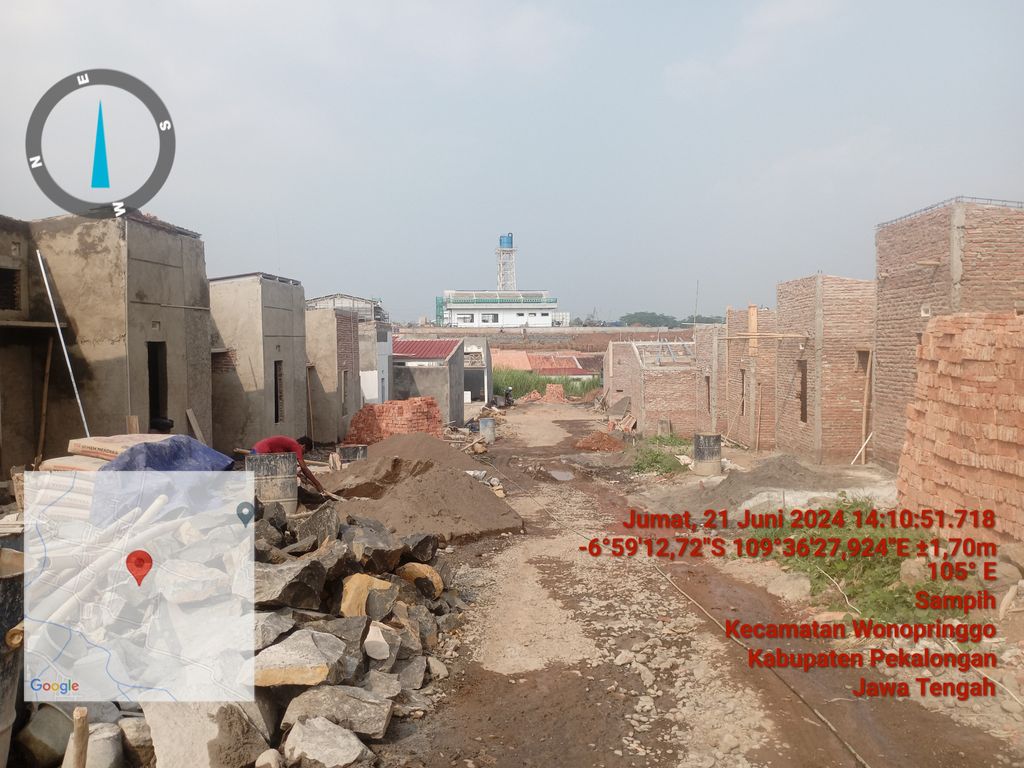 foto contoh rumah perumahan MARISON REGENCY SAMPIH