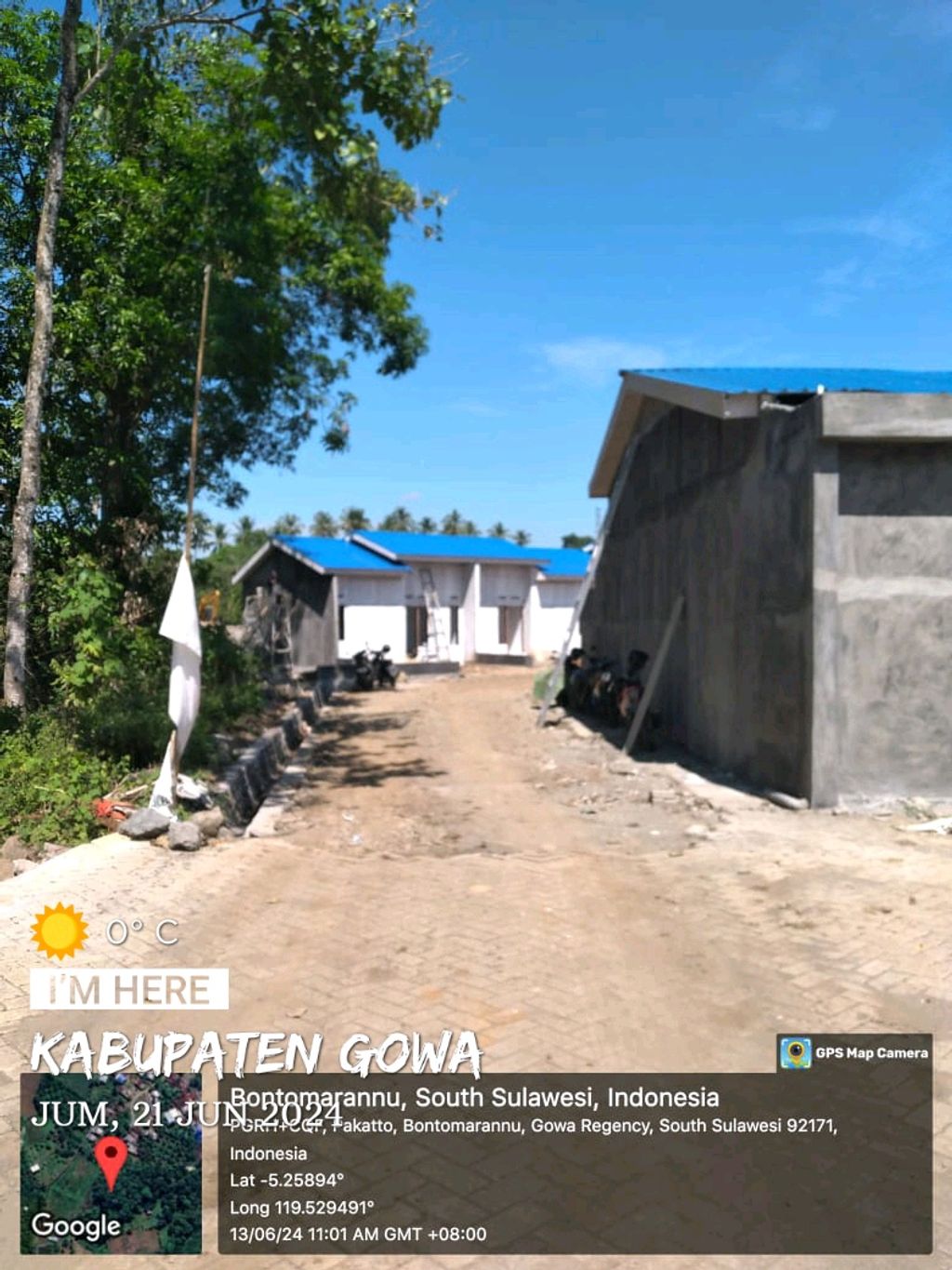 foto gerbang perumahan GRIYA PUTRI BONTOMARANNU