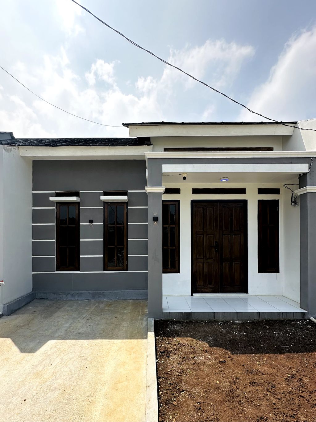 foto tampak rumah tipe 36/60 perumahan GRIYA ANDARA