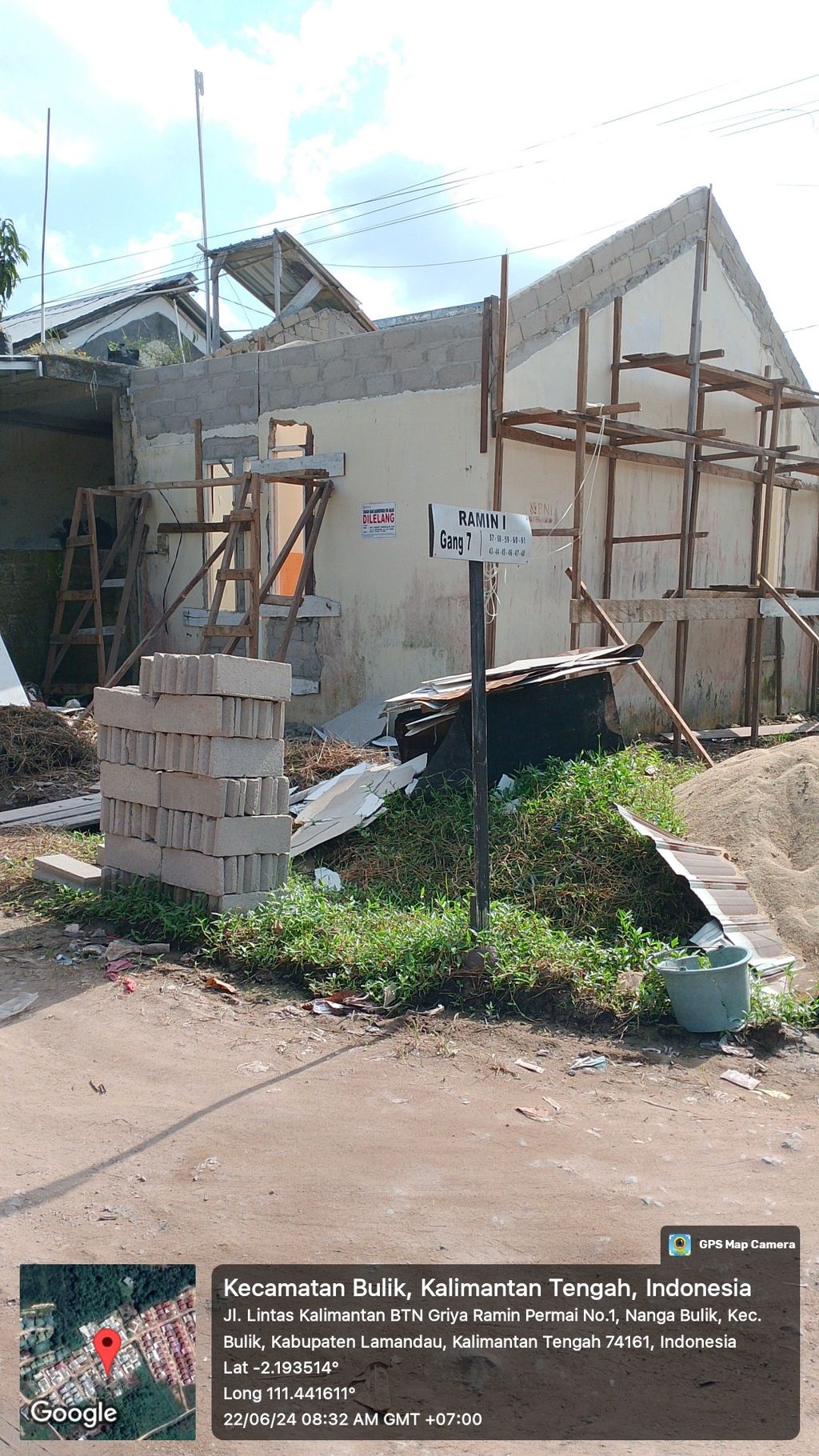 foto posisi tengah perumahan GRIYA RAMIN PERMAI