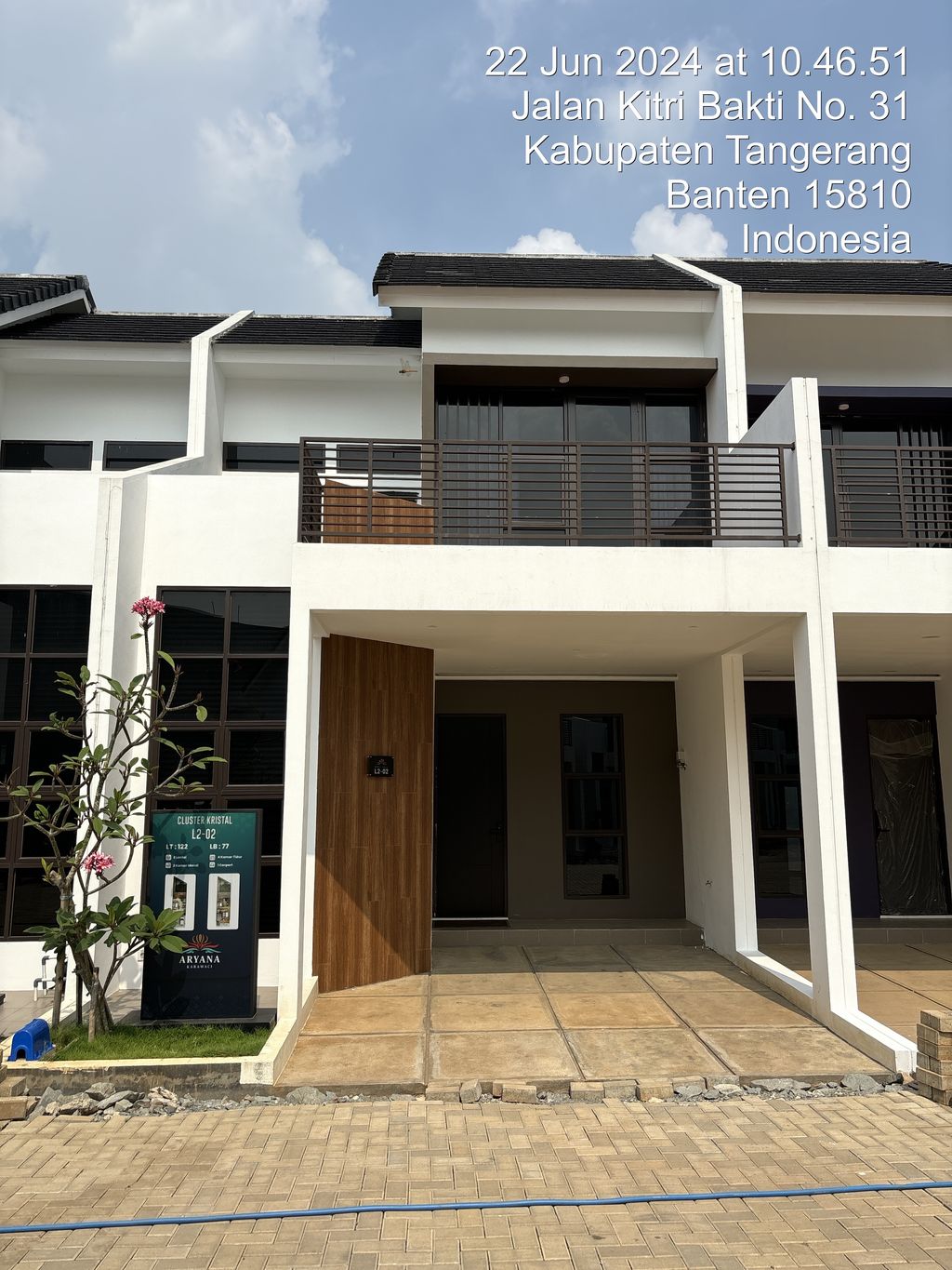 foto contoh rumah perumahan ARYANA KARAWACI 3