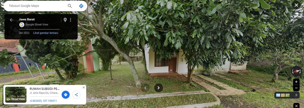foto contoh rumah perumahan Pesona Alam Cianjur
