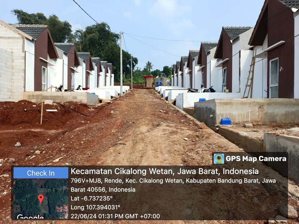 foto posisi tengah perumahan Perumahan Hannan Permai Rendeh