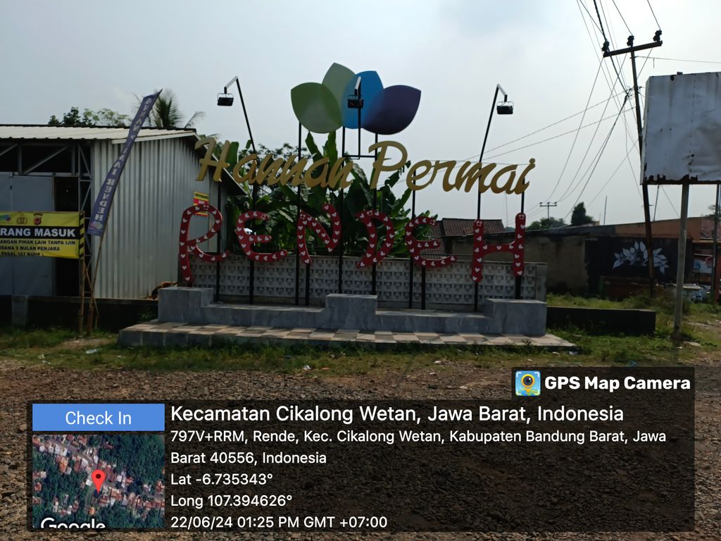 foto gerbang perumahan Perumahan Hannan Permai Rendeh