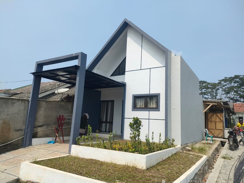 foto tampak rumah tipe 36/80 perumahan CITRA PERMATA SAKINAH