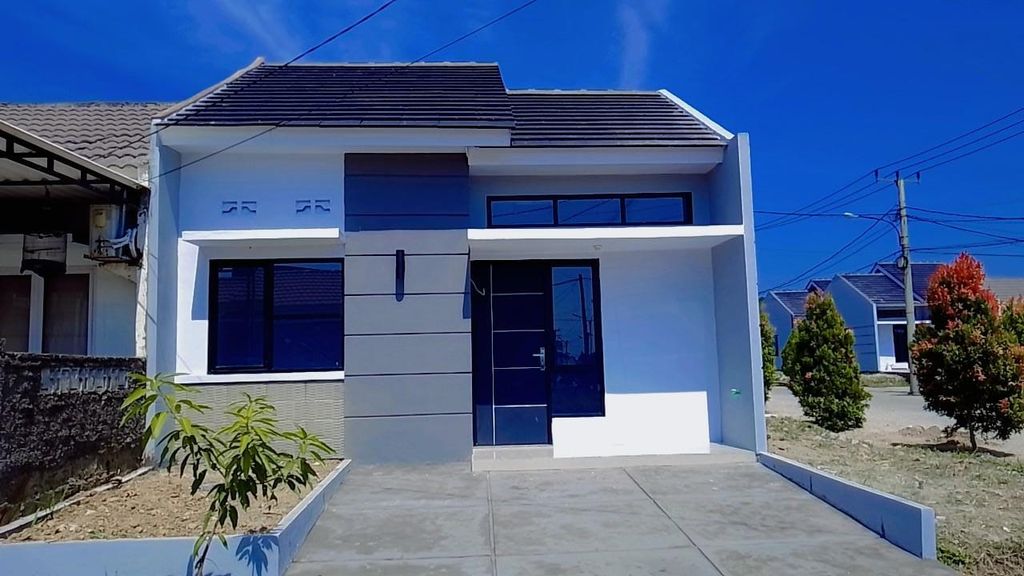 foto tampak rumah tipe DAHLIA - D (258JT) perumahan SUKMA INDAH RESIDENCE