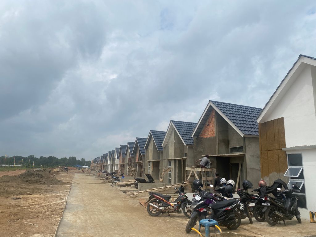 foto posisi tengah perumahan SERENA HILL