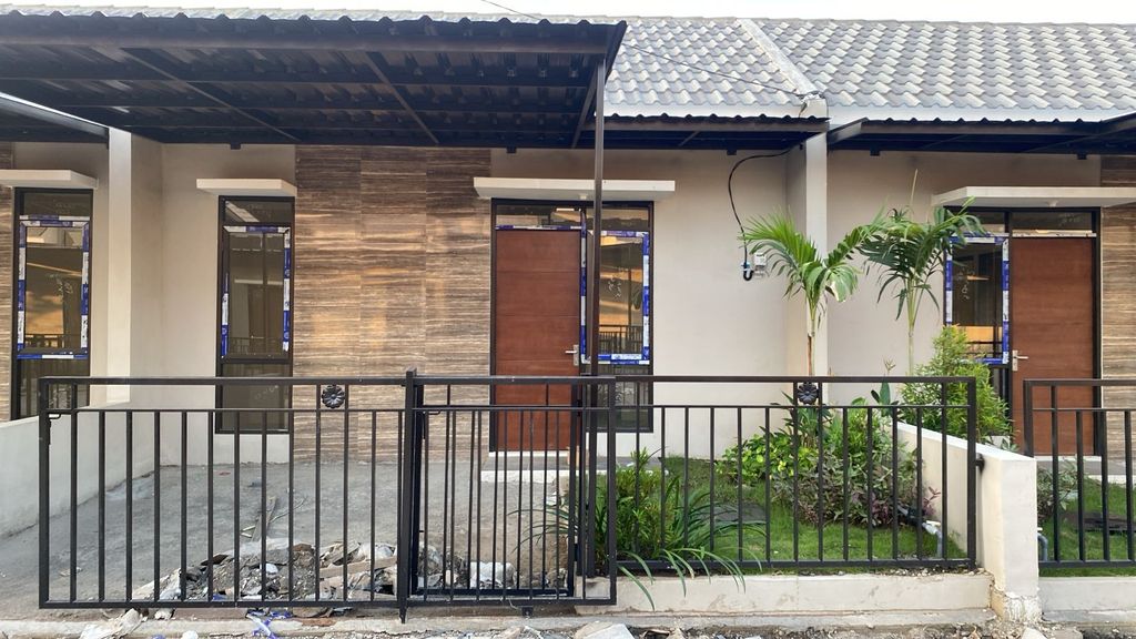 foto tampak rumah tipe NEW VENEZIA B perumahan PERUMAHAN GRAND KEDAMEAN REGENCY TAHAP III