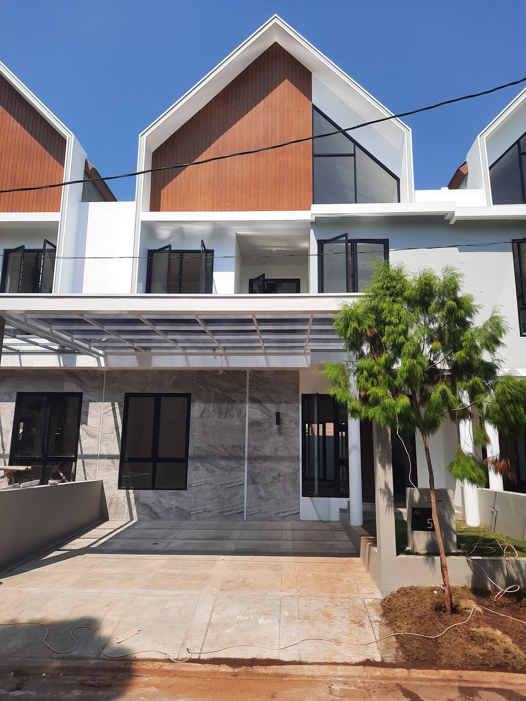 foto tampak rumah tipe Hanara KP A05/05 perumahan KEDATON PARK TAHAP 3B