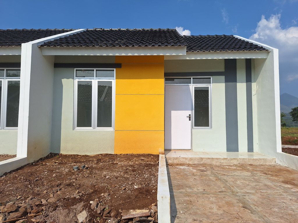 foto tampak rumah tipe 30/60 perumahan BUKIT PERMATA INDAH