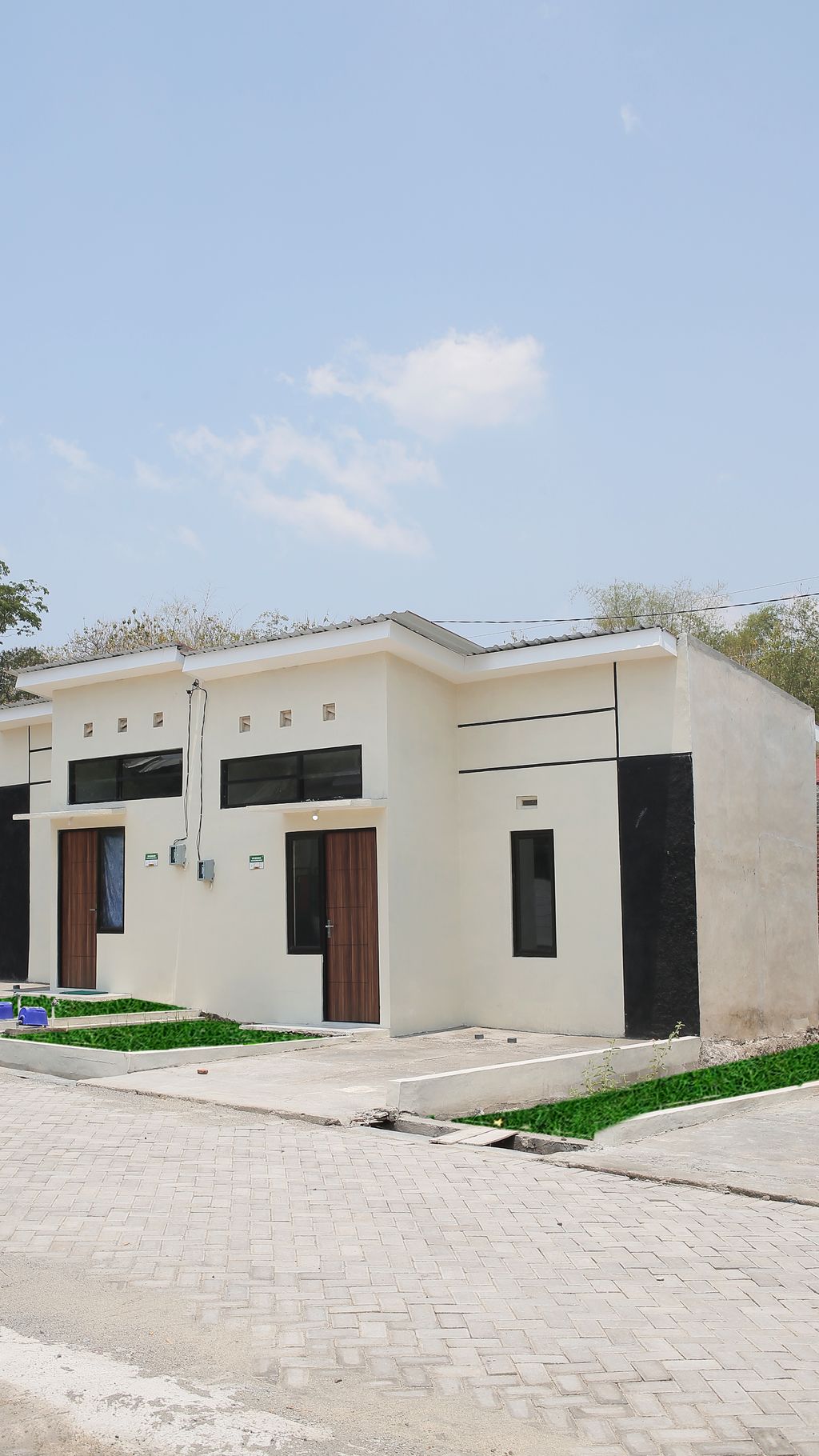 foto tampak rumah tipe 27/63 perumahan MARISON REGENCY JERUKSAWIT