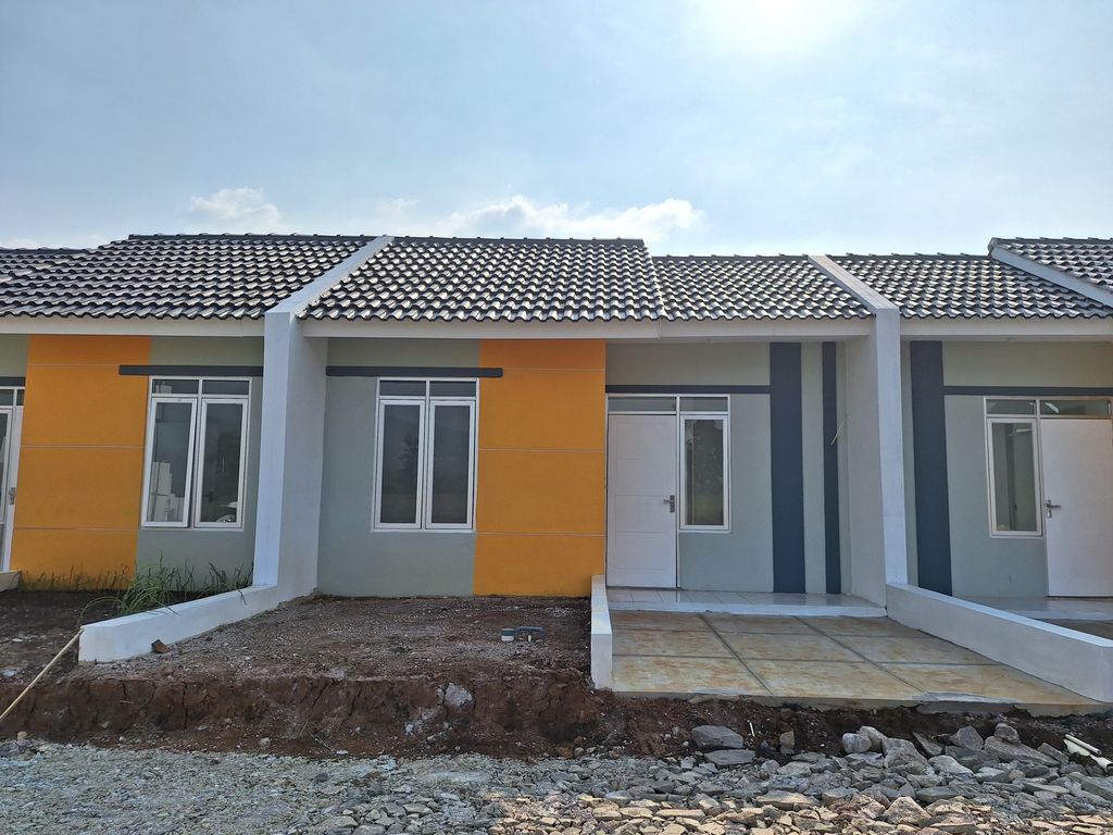 foto tampak rumah tipe 27/60 perumahan BUKIT PERMATA INDAH