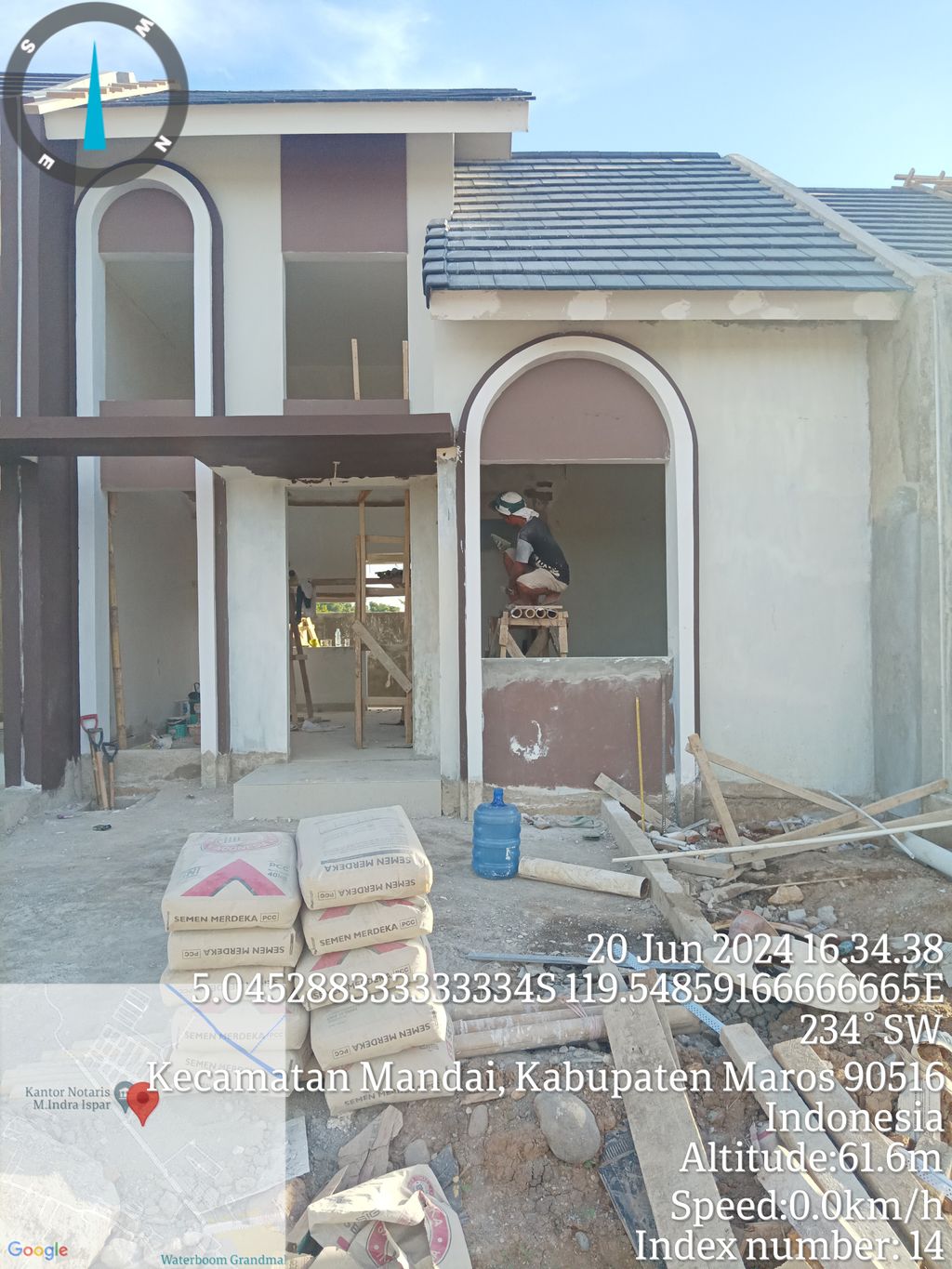 foto contoh rumah perumahan ROYAL GRANDE