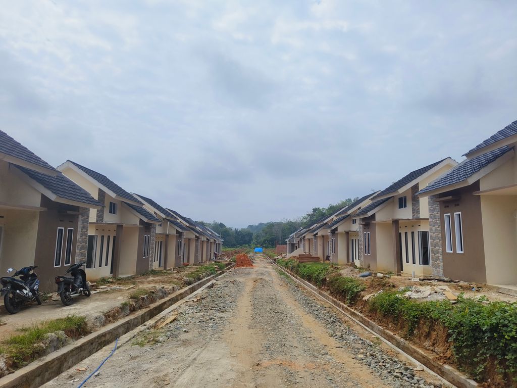 foto posisi tengah perumahan MALIKHA RESIDENCE 2