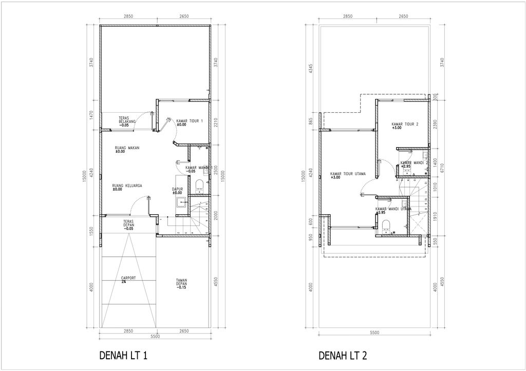 foto denah rumah tipe MY-0017 perumahan Rolling Hills 6