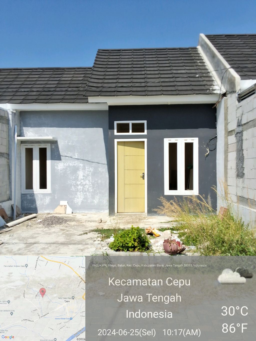 foto contoh rumah perumahan Mega Permay 2