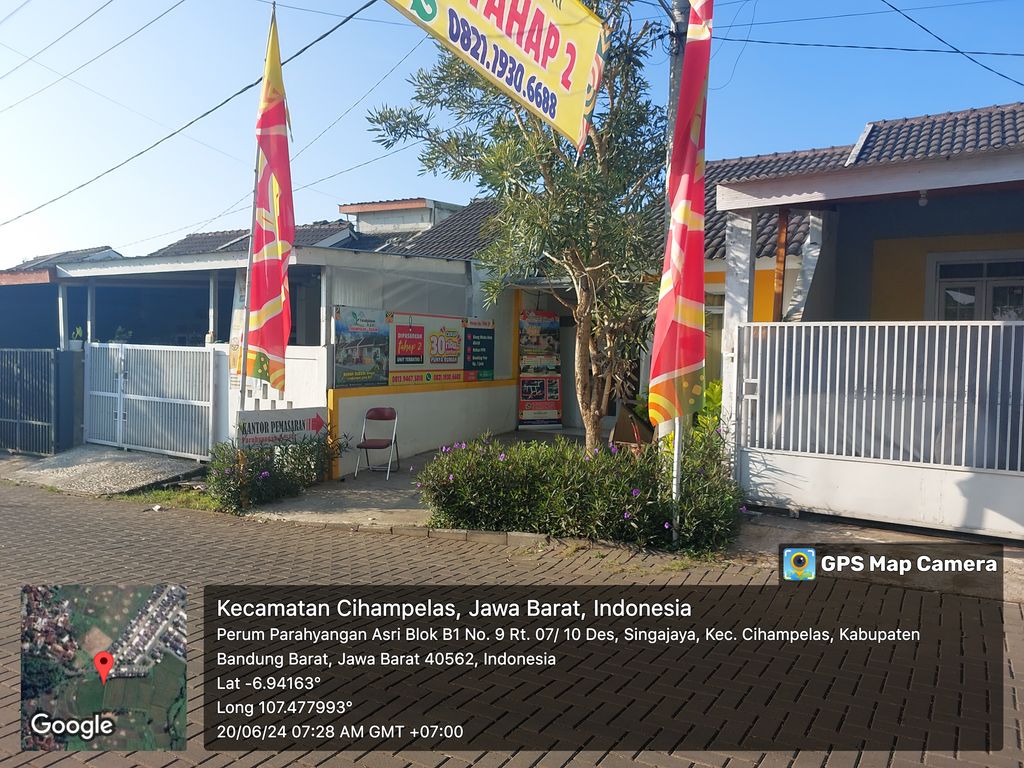 foto contoh rumah perumahan PARAHYANGAN ASRI 2