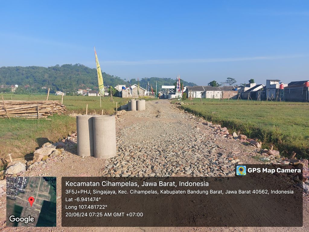 foto posisi tengah perumahan PARAHYANGAN ASRI 2