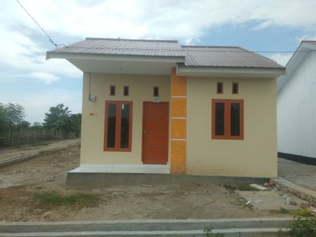 foto tampak rumah tipe 36 perumahan BATU MULIA TAHAP 3