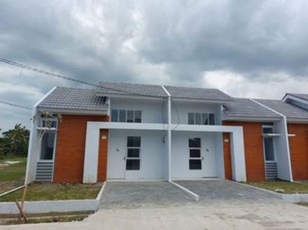 foto tampak rumah tipe SUBSIDI T.27/60 perumahan SUKAMULYA PARK RESIDENCE
