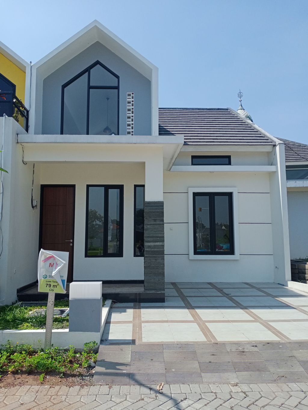 foto contoh rumah perumahan Green Oase Homy Residence Cluster Lily