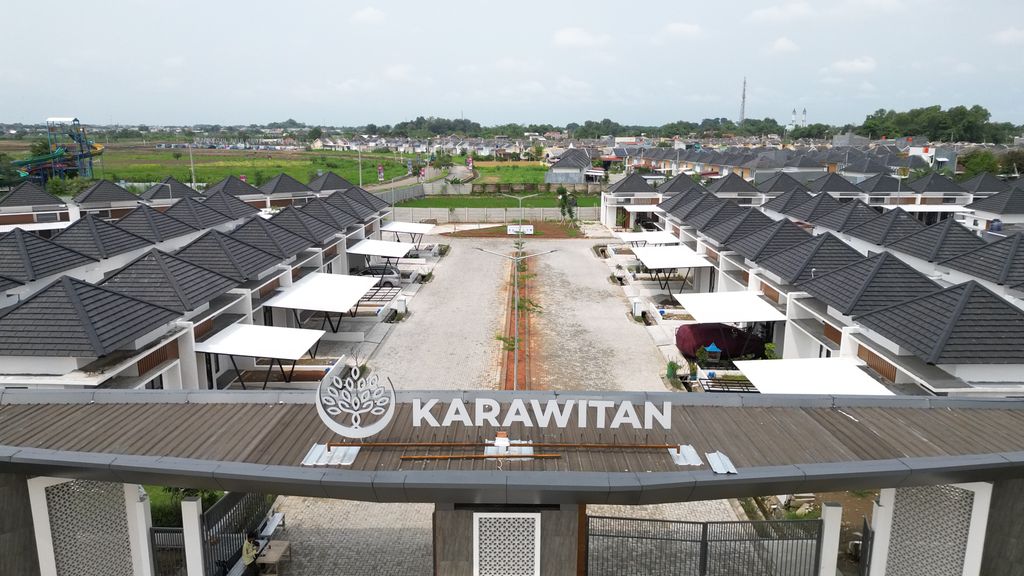 foto gerbang perumahan KARTIKA RESIDENCE JUNI 2024