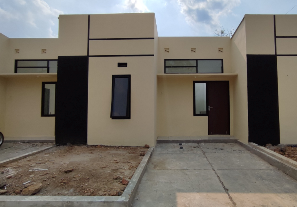 foto tampak rumah tipe 30/60 perumahan MARISON REGENCY SAMPIH