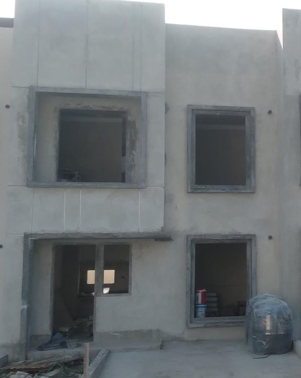 foto tampak rumah tipe A3 Blok A3 perumahan Graha Mirai